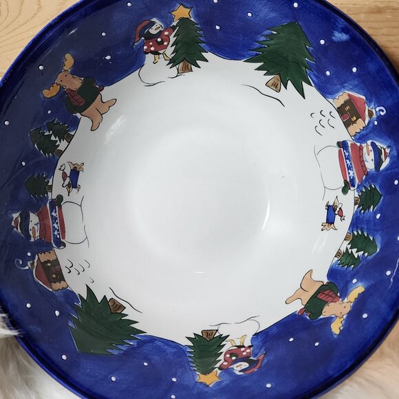 St. Nicholas Square holiday mixing or serving bowl 2000 - Picture 4 of 4